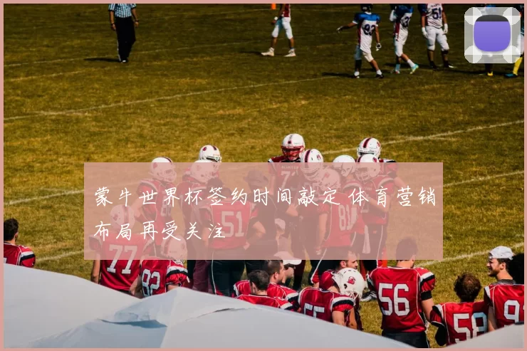 蒙牛世界杯签约时间敲定 体育营销布局再受关注