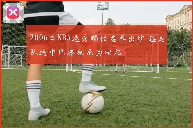 2006年NBA选秀顺位名单出炉 猛龙队选中巴格纳尼为状元