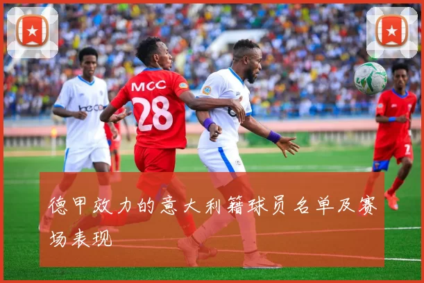 德甲效力的意大利籍球员名单及赛场表现